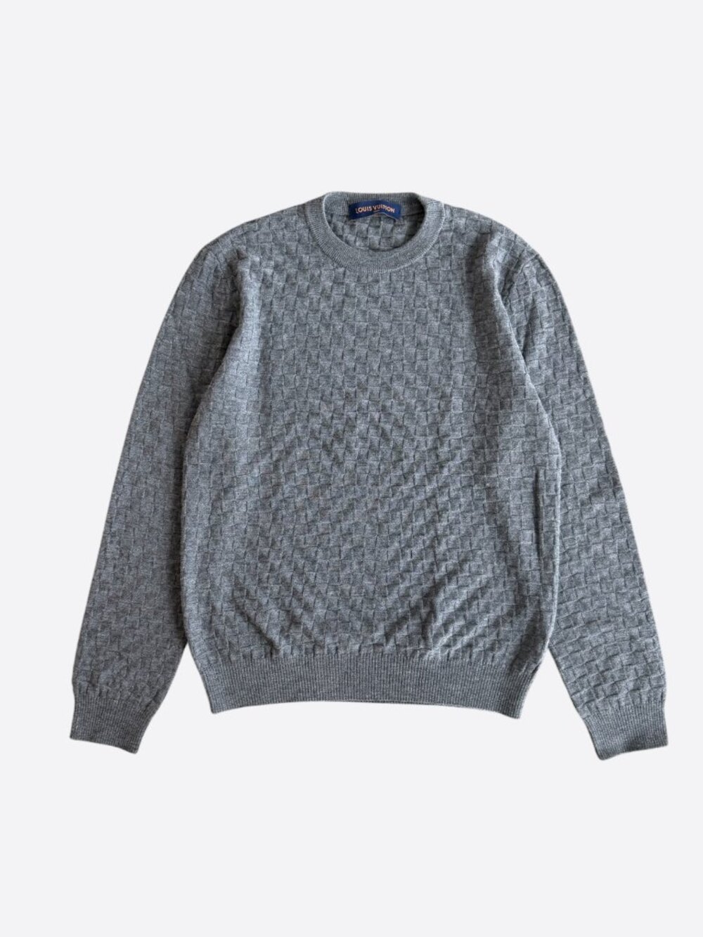 Louis Vuitton Grey Damier Sweater